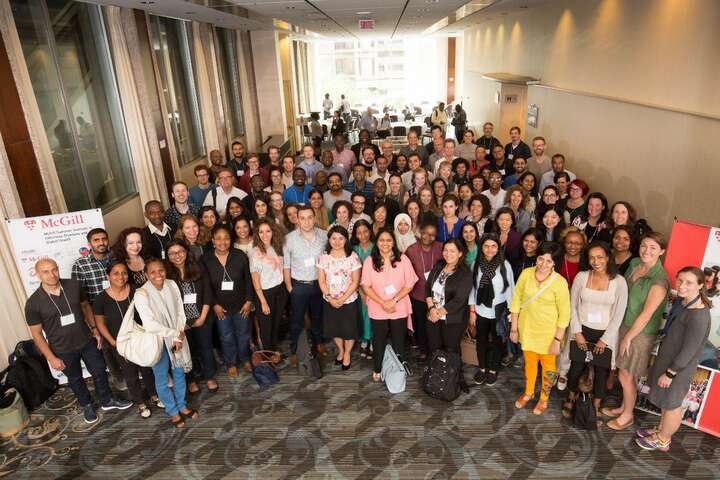 Global health diagnostics course attendees. Photo credited to the University of McGill. 