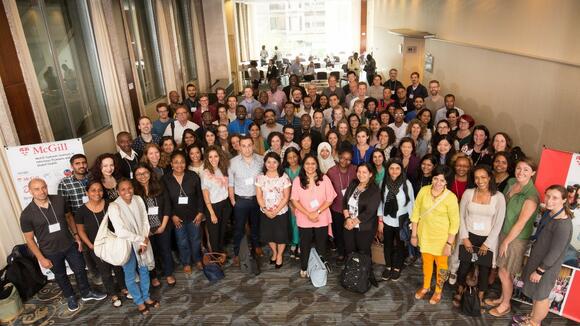 Global health diagnostics course attendees. Photo credited to the University of McGill. 